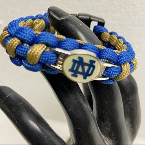 Notre Dame Women’s Paracord Braided Bracelet